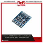 4 series 14.8V18650 lithium battery equalization plate 4S16.8V polymer battery equalization board