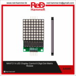 MAX7219 LED Display Control 8 Digit Dot Matrix Module